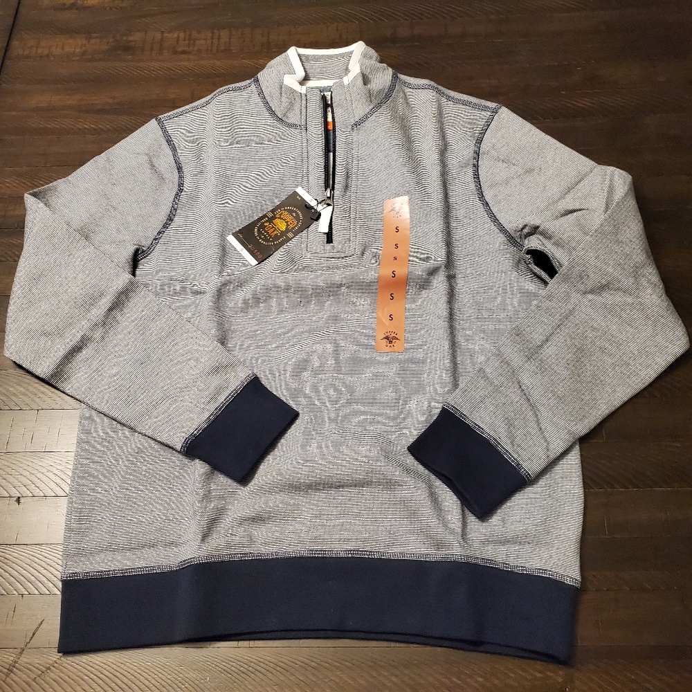 Copper & Oak Cotton Blend 1/4 Zip Pullover